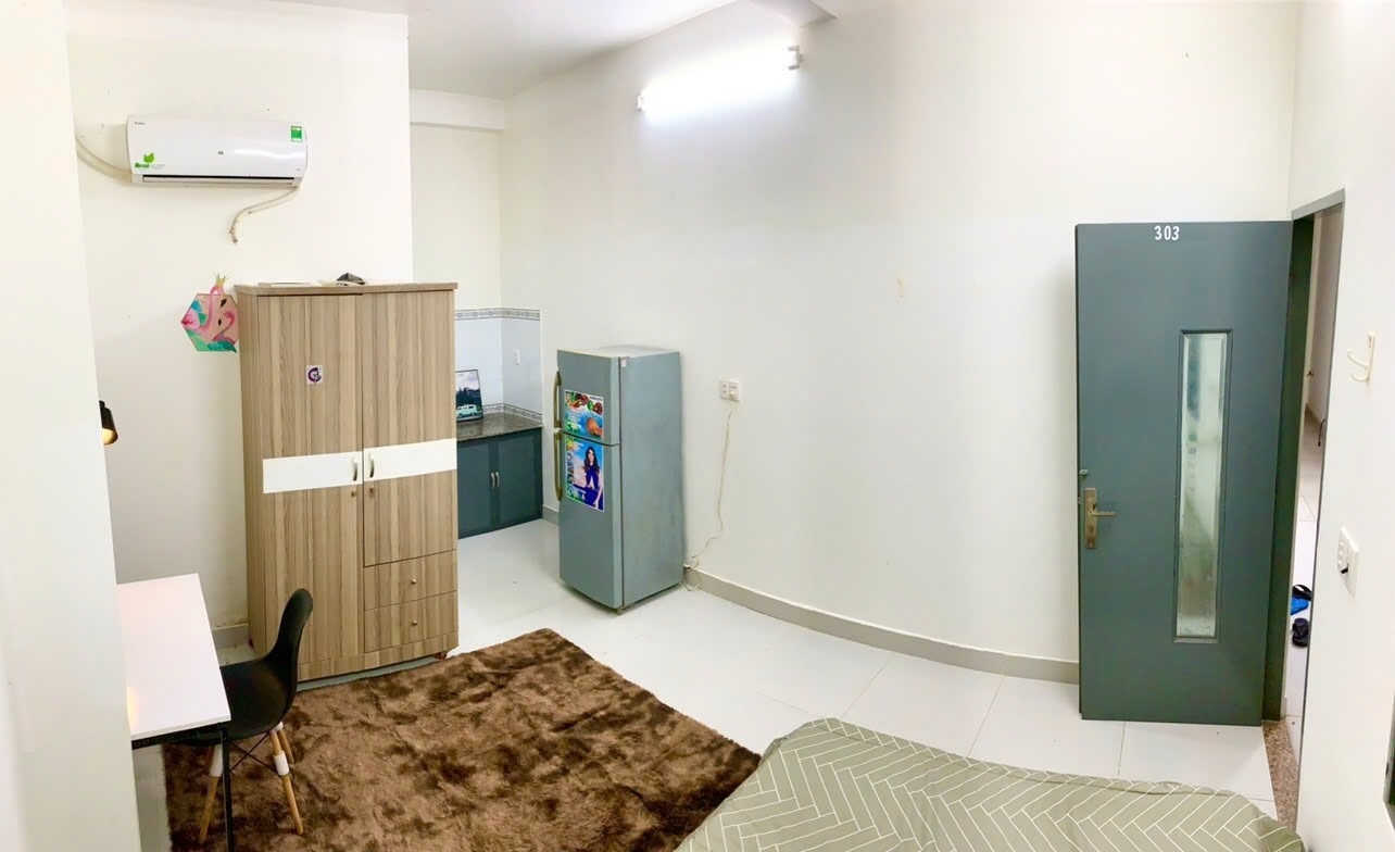 Phòng trọ Studio 20m2 tại Redhouse Hồ Xuân Hương - Bình Thạnh  - Phòng bếp