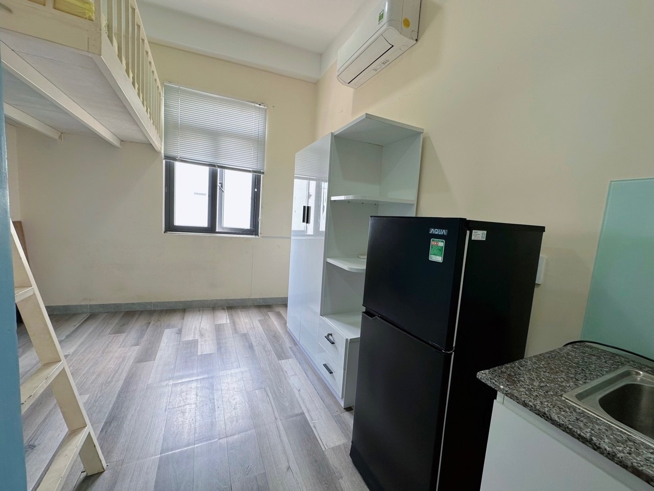 Phòng trọ Duplex 18m2 tại Thịnh Phát House Xô Viết Nghệ Tĩnh Bình Thạnh - Phòng bếp