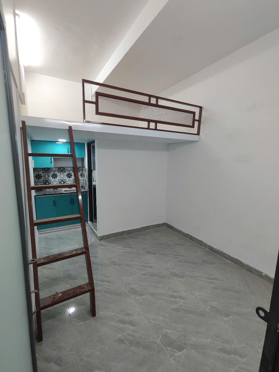 Phòng trọ Duplex 19m2 tại HT Room Nguyễn Văn Đậu - Bình Thạnh - Phòng khách