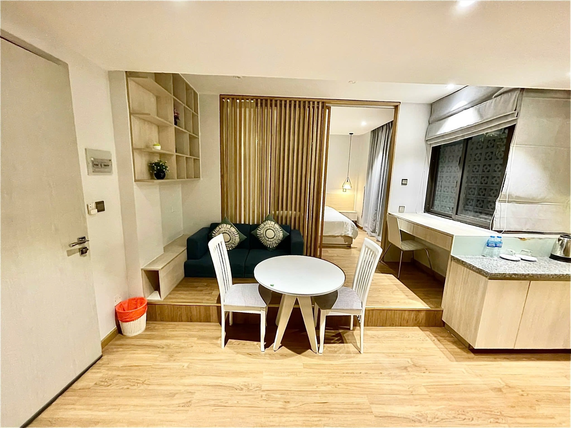 Phòng trọ 1 Phòng ngủ 30m2 tại MDA Apartment Nguyễn Cửu Vân - Bình Thạnh - Phòng khách