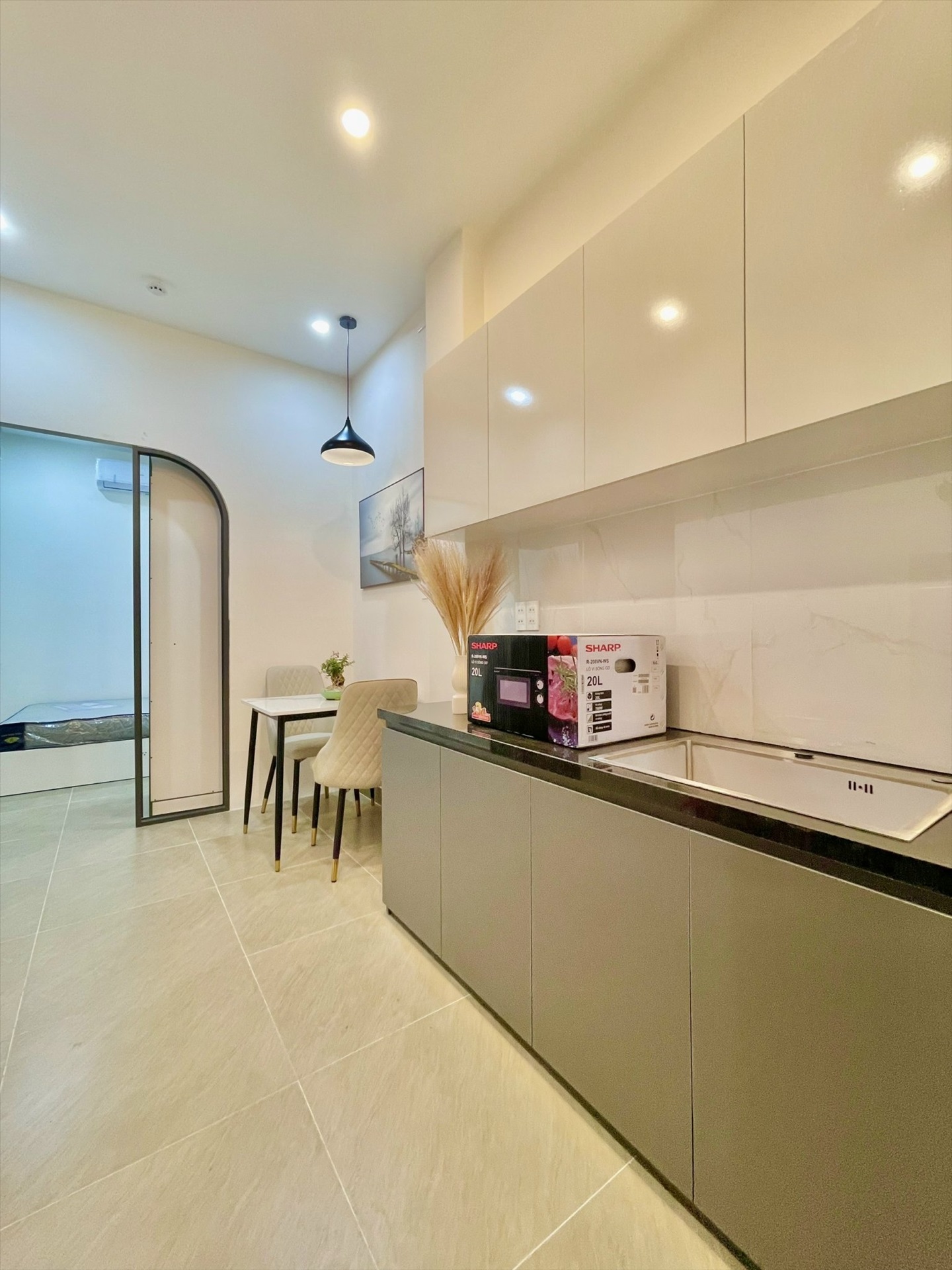 Phòng trọ 1 Phòng ngủ 30m2 tại MOCHI Home Bùi Đình Túy - Bình Thạnh - Phòng bếp