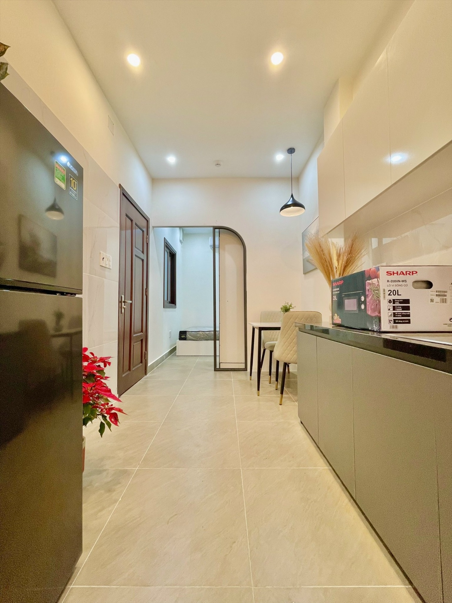 Phòng trọ 1 Phòng ngủ 30m2 tại MOCHI Home Bùi Đình Túy - Bình Thạnh - Phòng khách