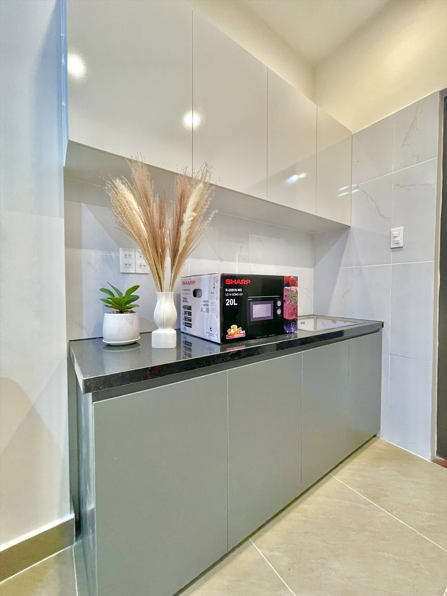 Phòng trọ 1 Phòng ngủ 30m2 tại MOCHI Home Bùi Đình Túy - Bình Thạnh - Phòng bếp