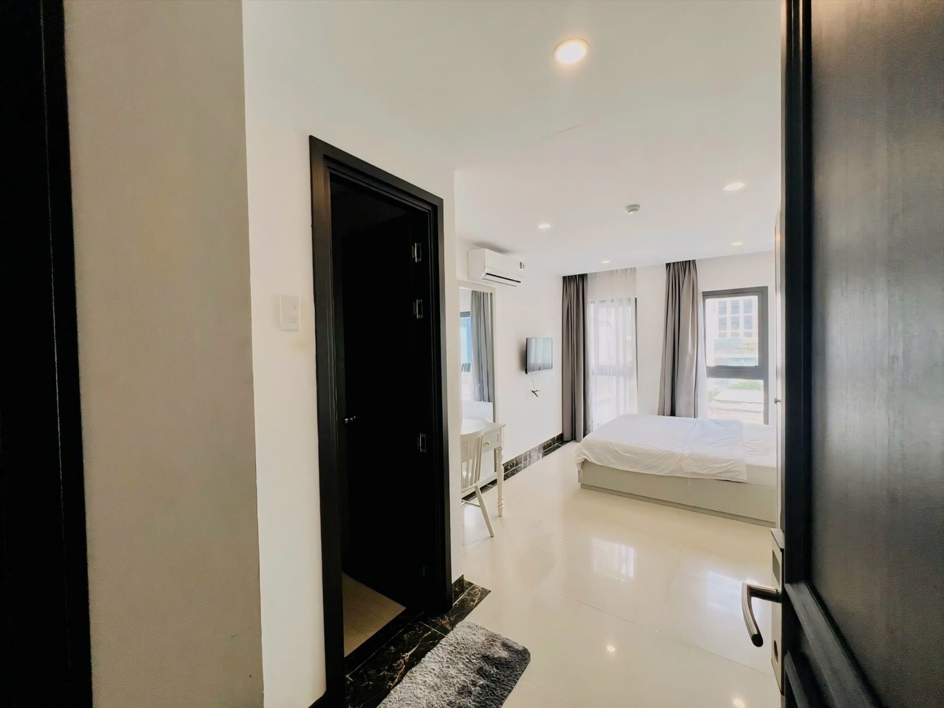 Phòng trọ 1 Phòng ngủ 30m2 tại MDA Apartment Phan Đăng Lưu - Phú Nhuận - Phòng khách