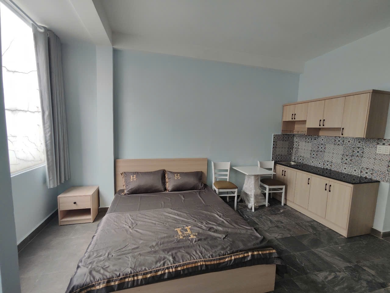 Phòng trọ Studio 35m2 tại Host Wish Vũ Huy Tấn - Bình Thạnh - Phòng khách