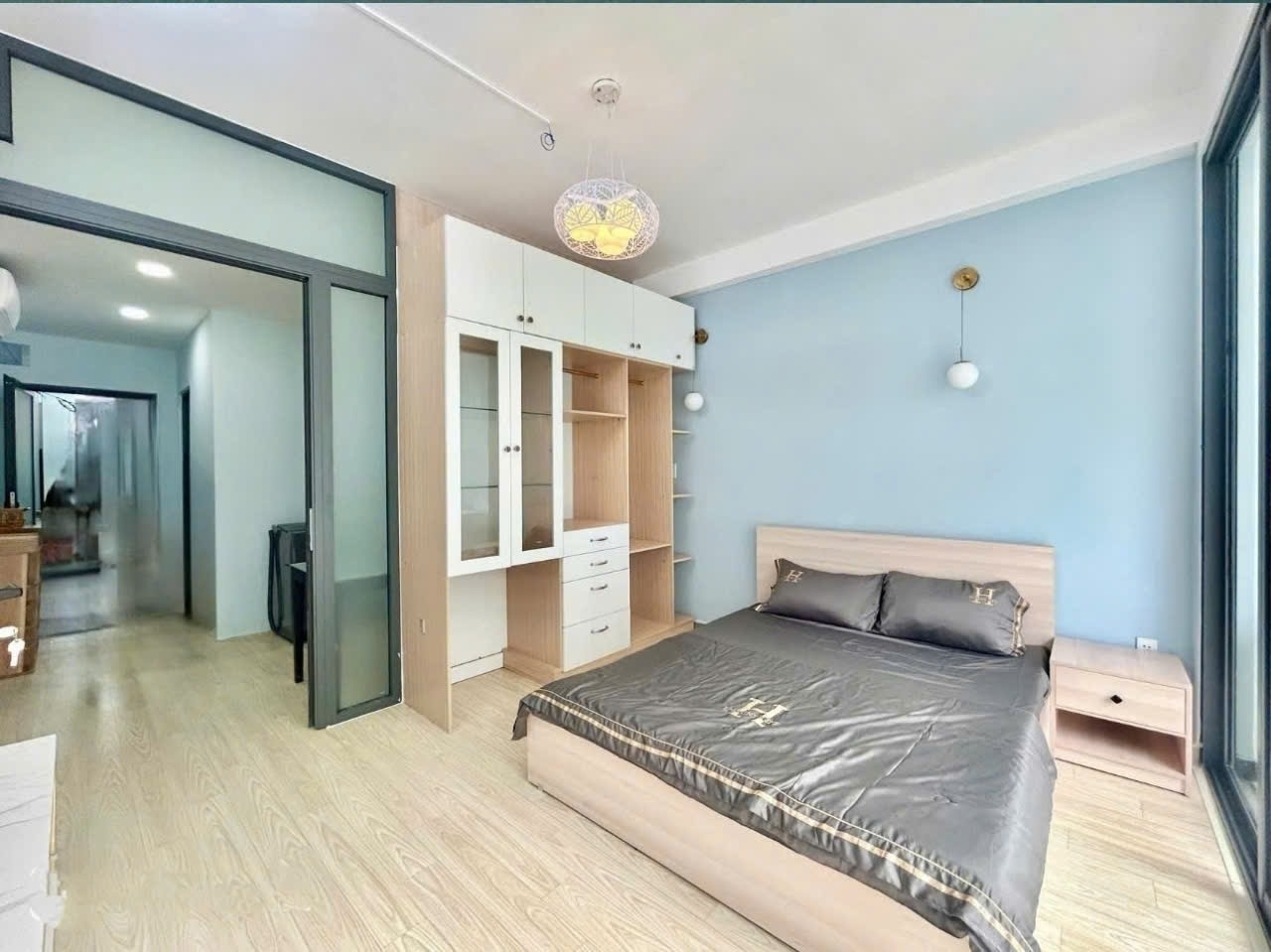 Phòng trọ 1 Phòng ngủ 50m2 tại Host Wish Vũ Huy Tấn - Bình Thạnh - Phòng khách