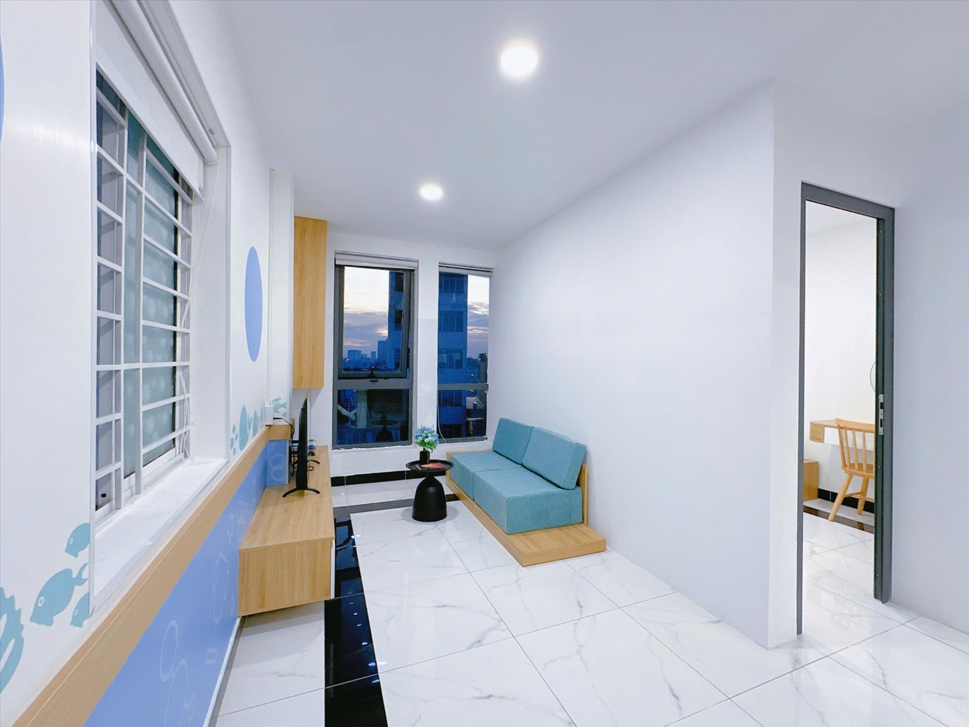 Phòng trọ 2 Phòng ngủ 55m2 tại BH Home Nguyễn Xí - Bình Thạnh - Phòng khách