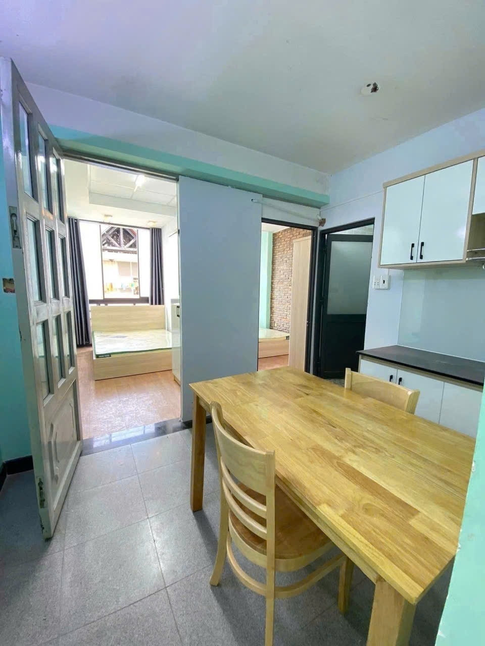 Phòng trọ 2 Phòng ngủ 45m2 tại NT House Vũ Ngọc Phan - Bình Thạnh - Phòng khách