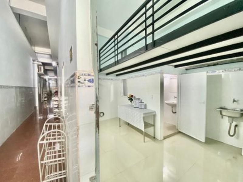 Phòng trọ Duplex 18m2 tại PT Home Trường Chinh - Tân Bình - Phòng khách