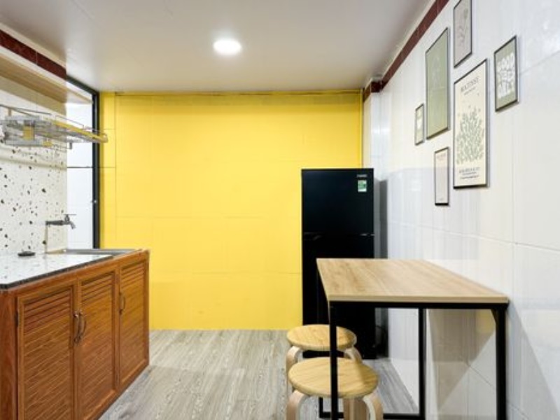 Phòng trọ Duplex 15m2 tại PTC House Bạch Đằng 2 - Tân Bình - Phòng bếp