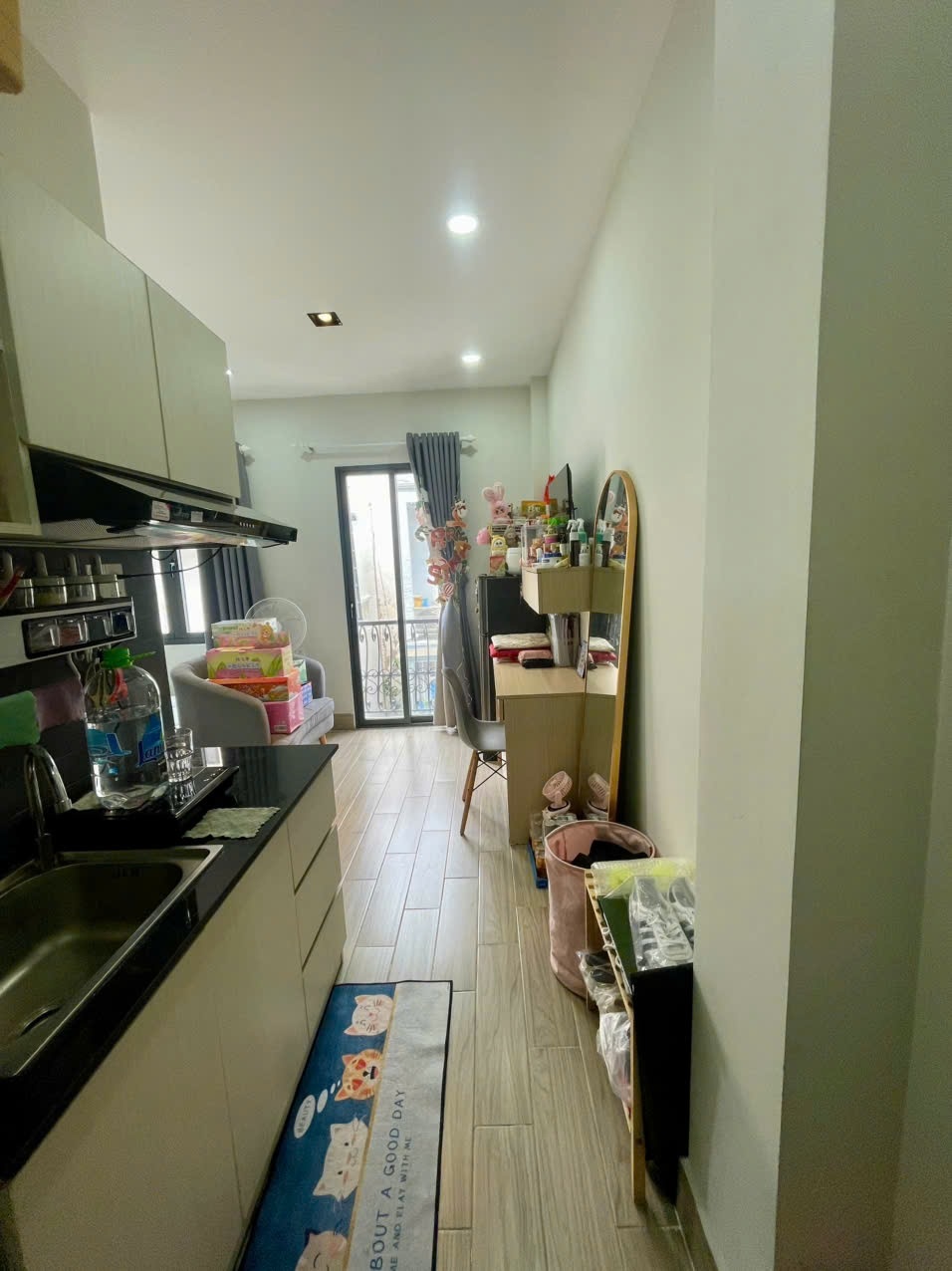 Phòng trọ Studio 35m2 tại T Home Nguyễn Trọng Tuyển - Phú Nhuận - Phòng bếp