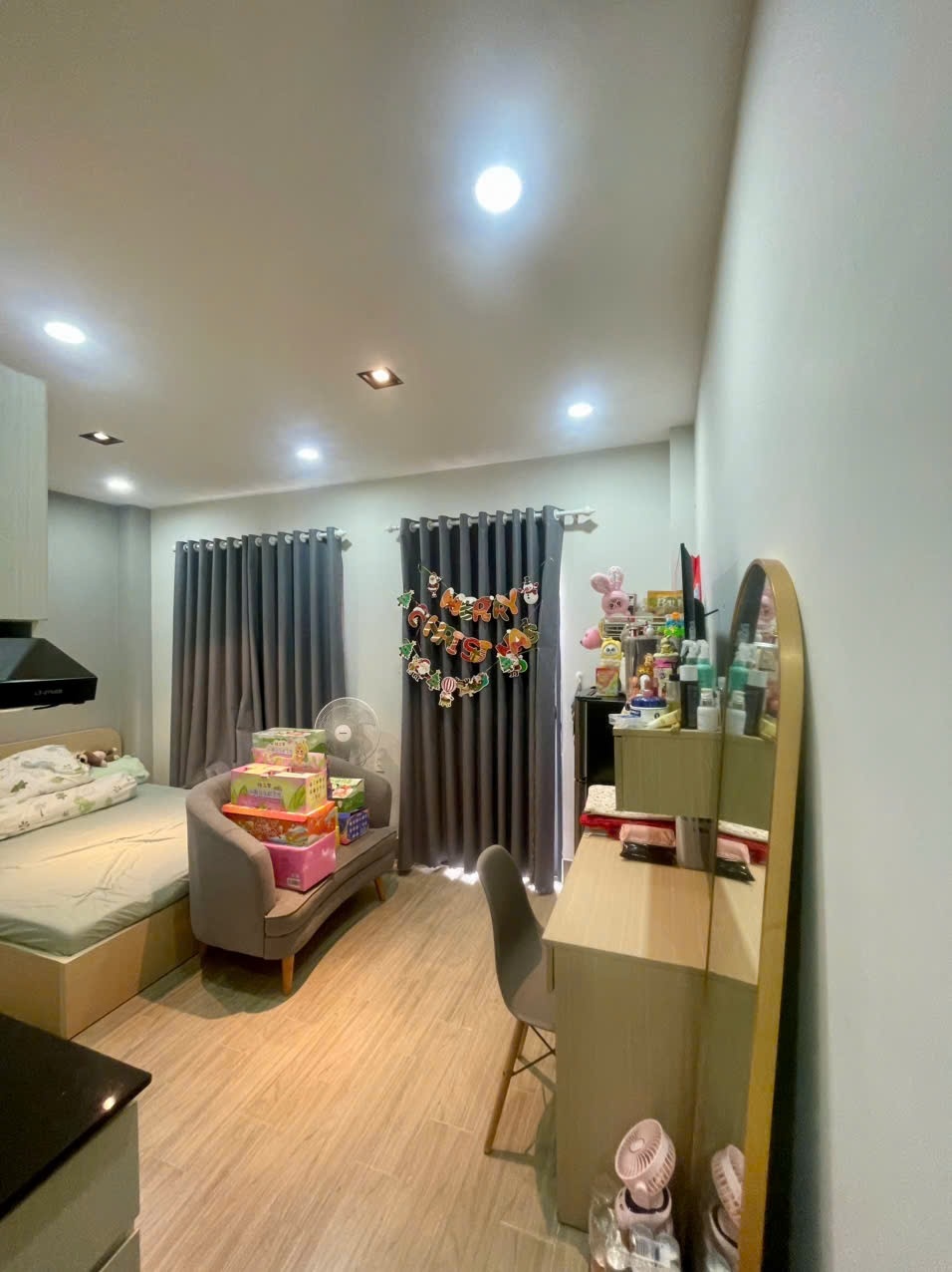 Phòng trọ Studio 35m2 tại T Home Nguyễn Trọng Tuyển - Phú Nhuận - Phòng ngủ