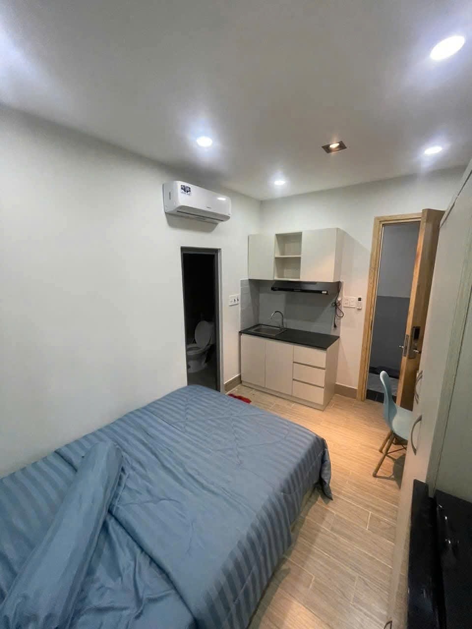 Phòng trọ Studio 25m2 tại T Home Nguyễn Trọng Tuyển - Phú Nhuận - Phòng khách