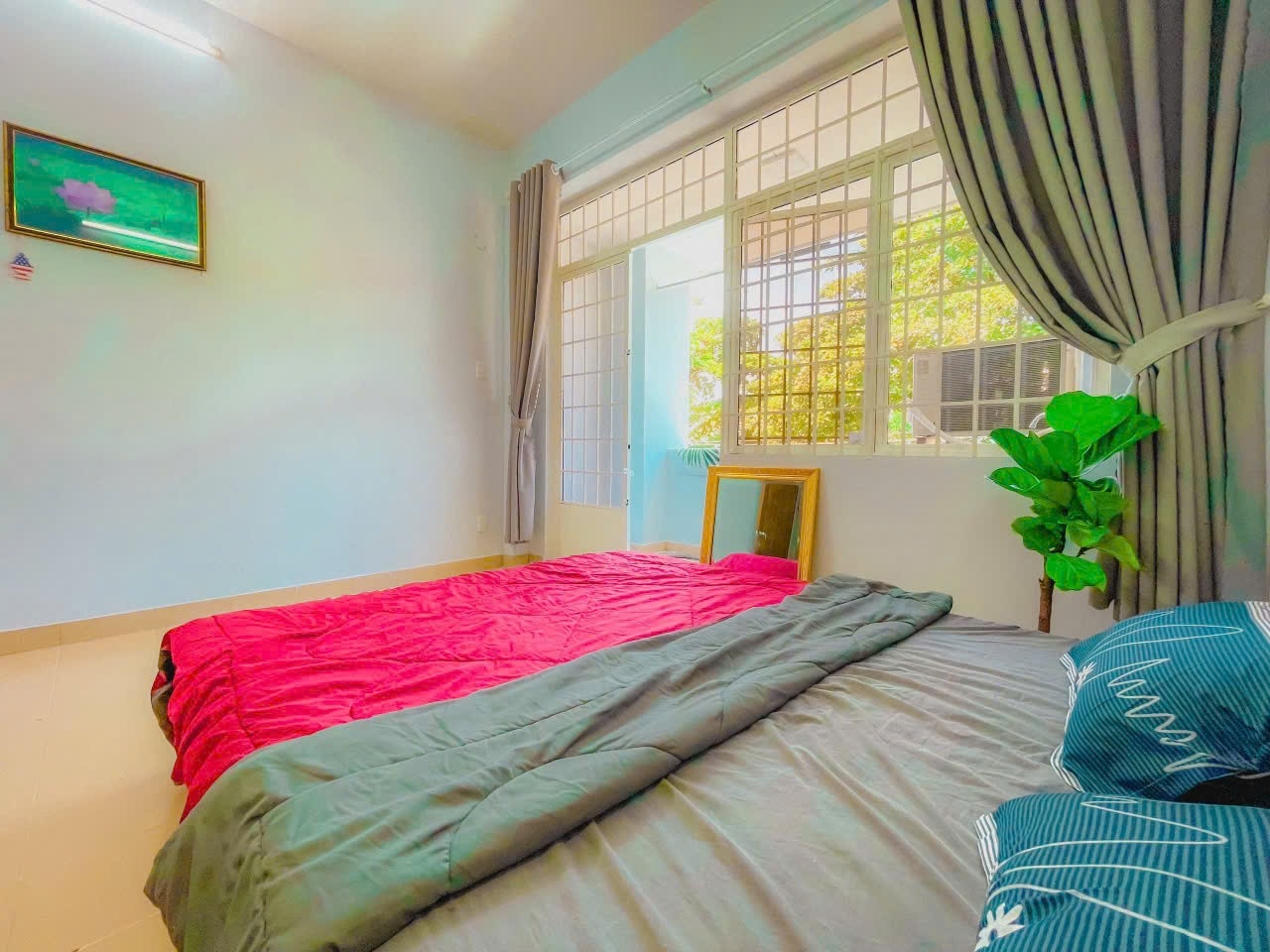 Phòng trọ Studio 32m2 tại HN Room Phan Văn Trị - Bình Thạnh - Phòng ngủ
