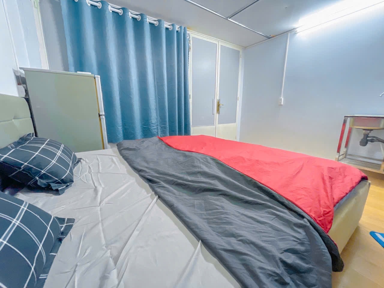 Phòng trọ Studio 30m2 tại HN Room Phan Văn Trị - Bình Thạnh - Phòng ngủ