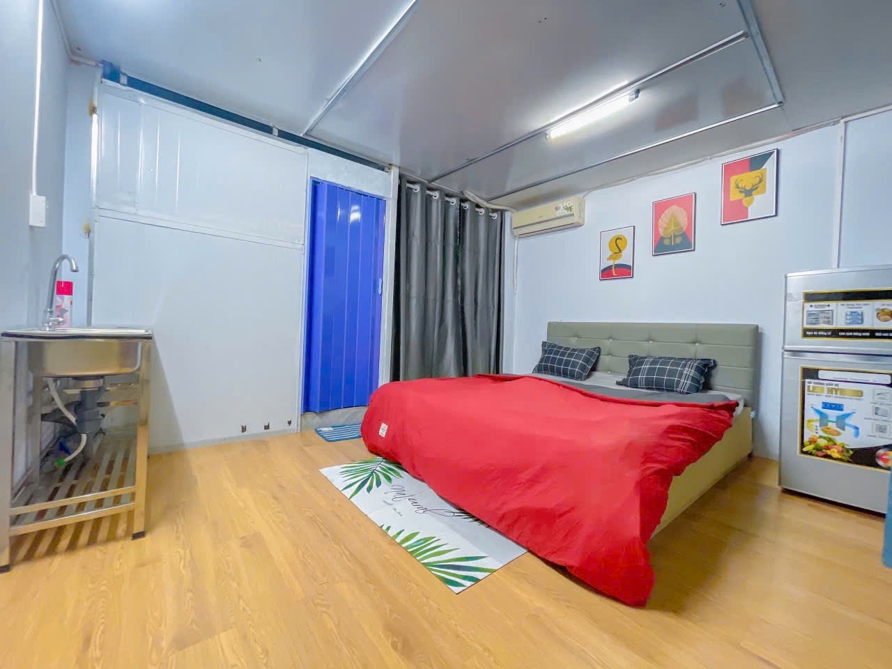 Phòng trọ Studio 30m2 tại HN Room Phan Văn Trị - Bình Thạnh - Phòng bếp