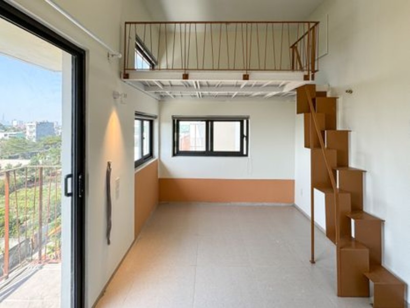 Phòng trọ Duplex 25m2 tại PTC House Võ Văn Hát - Quận 9 - Phòng khách