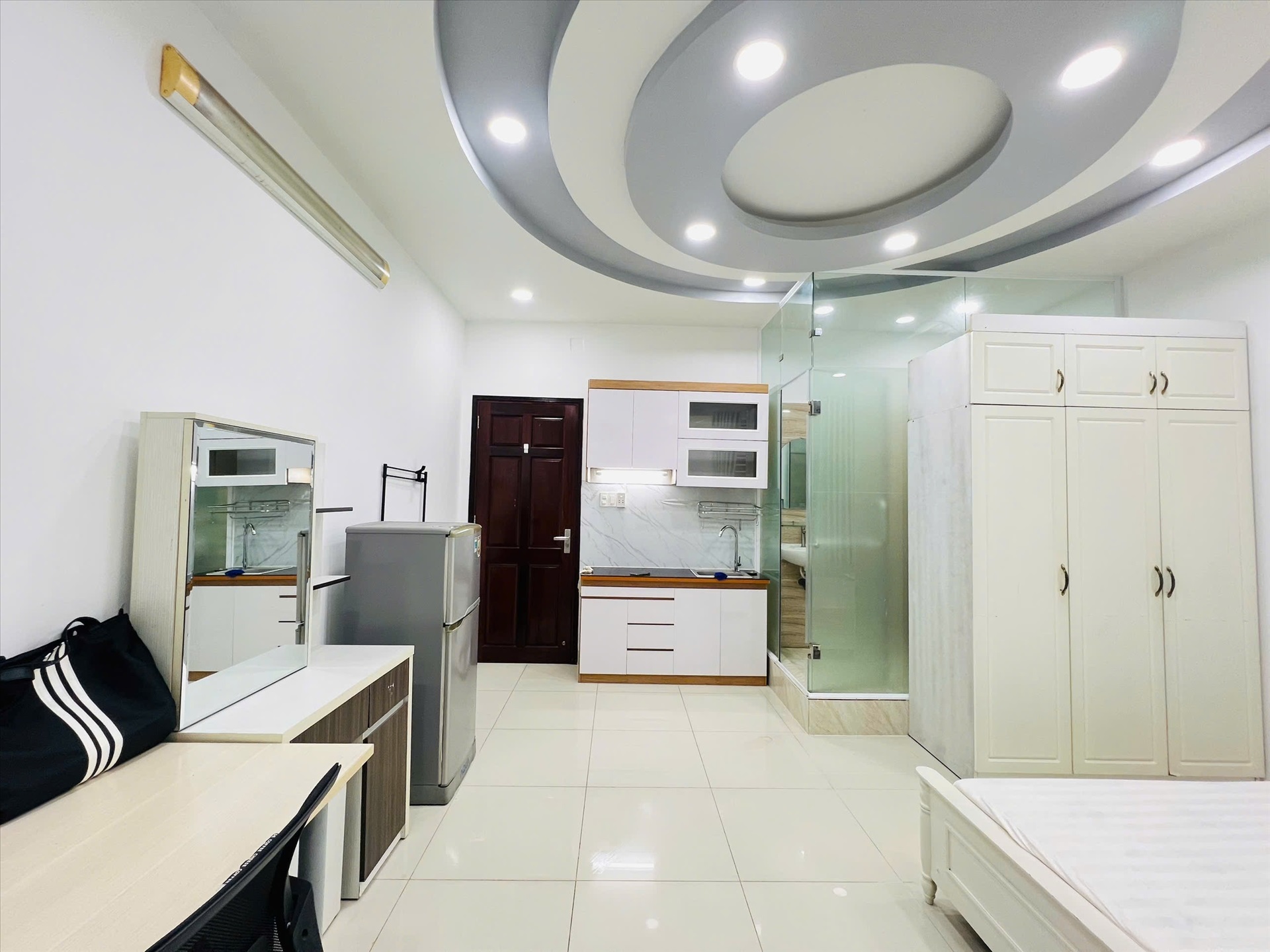Phòng trọ Studio 35m2 tại G House Đường số 14 - Quận 7 - Phòng khách