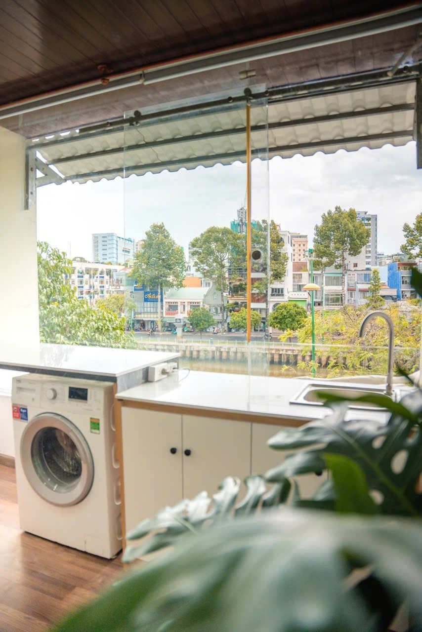 Phòng trọ Studio 35m2 tại LD House Trường Sa - Quận 3 - Phòng bếp