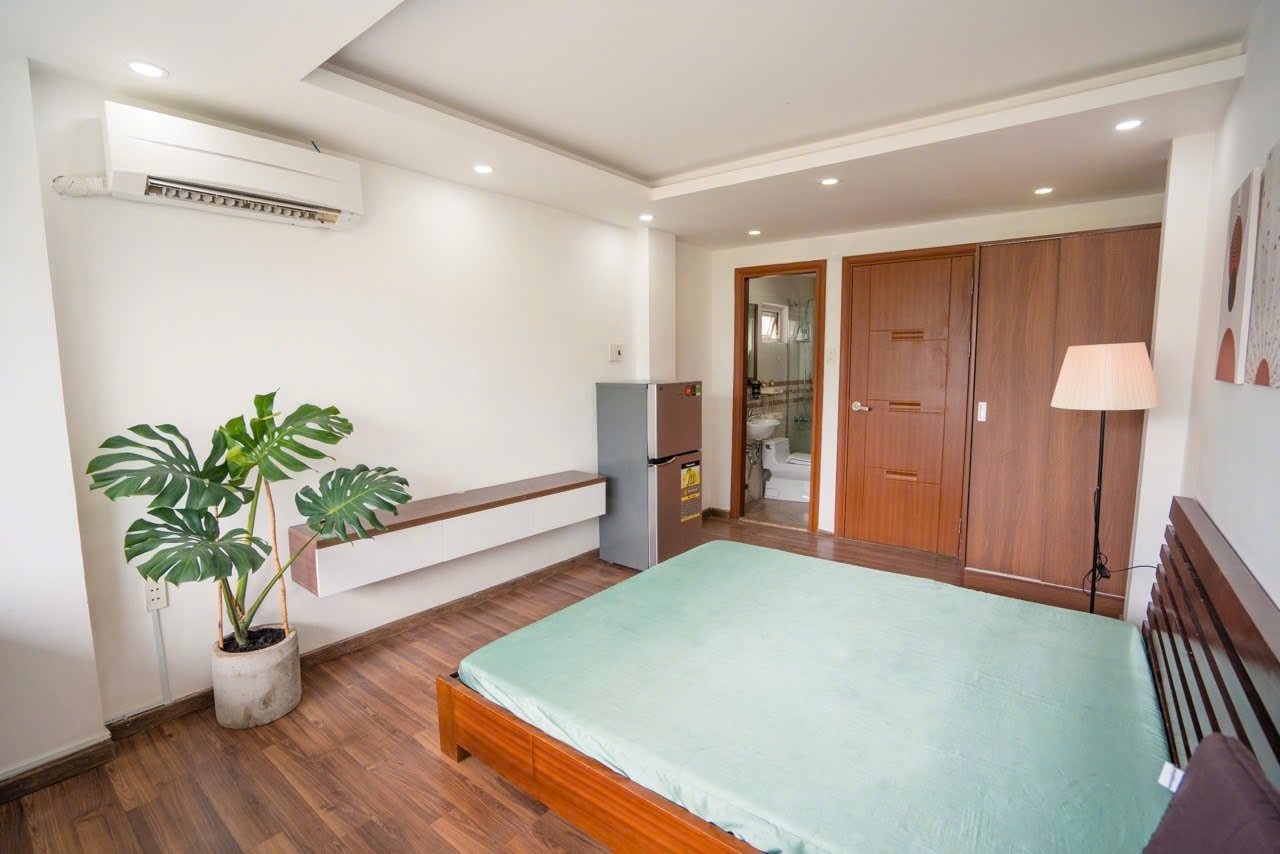 Phòng trọ Studio 35m2 tại LD House Trường Sa - Quận 3 - Phòng ngủ
