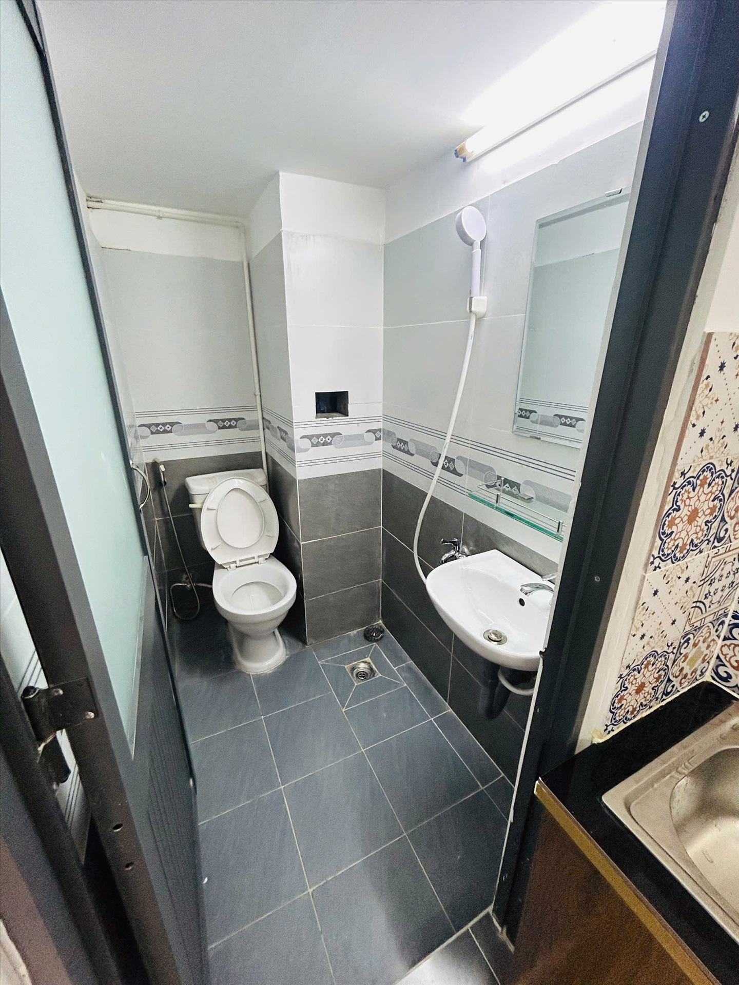 Phòng trọ Duplex 22m2 tại HD House Nguyễn Kiệm - Phú Nhuận  - Phòng tắm