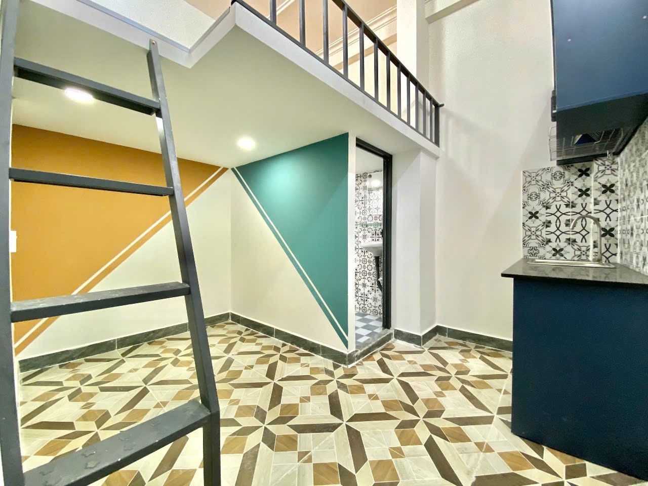 Phòng trọ Duplex 20m2 tại LL Room Đinh Bộ Lĩnh - Bình Thạnh - Phòng khách