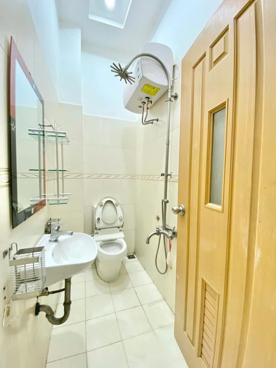 Phòng trọ Studio 25m2 tại QC Home Vạn Kiếp - Bình Thạnh - Phòng tắm