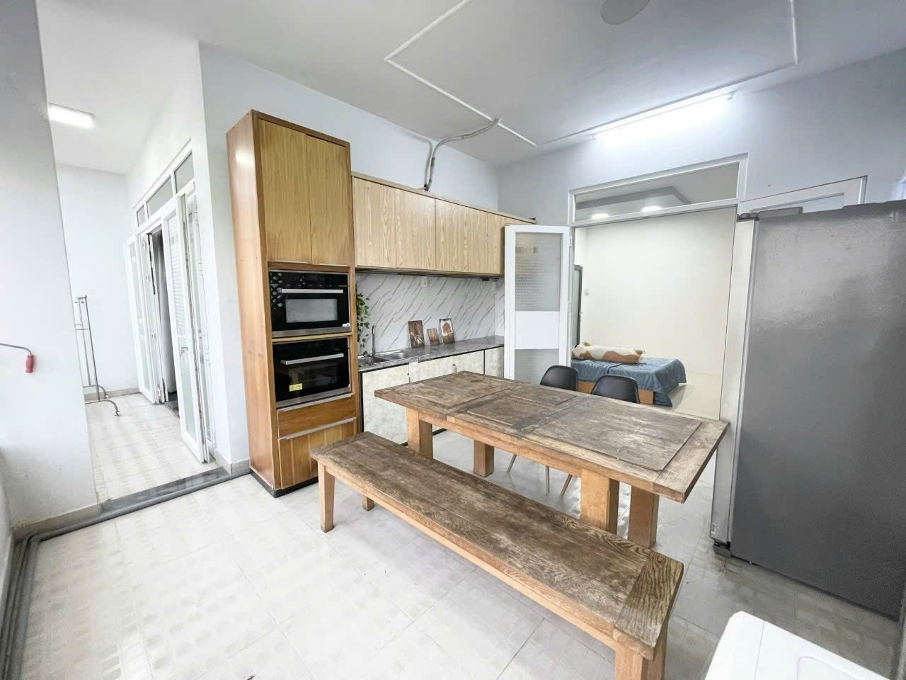 Phòng trọ 2 Phòng ngủ 30m2 tại AK House Chu Văn An - Bình Thạnh  - Phòng khách