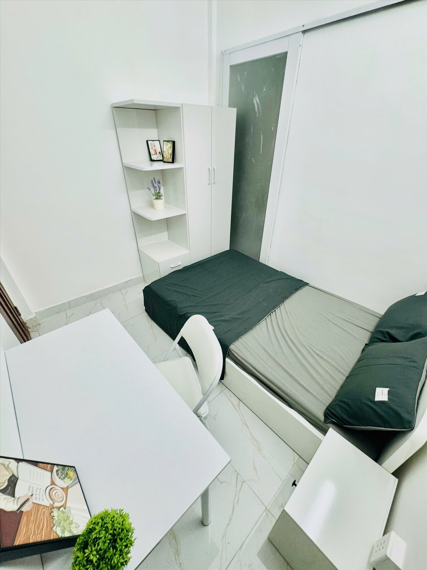 Phòng trọ 2 Phòng ngủ 50m2 tại PTC House Cách Mạng Tháng Tám - Tân Bình - Phòng ngủ