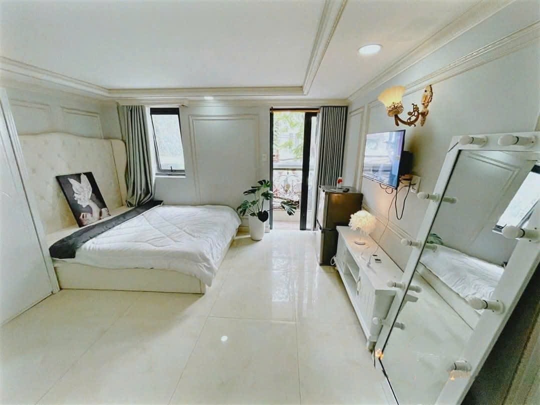 Phòng trọ Studio 35m2 tại ĐH Apartment Phan Chu Trinh - Bình Thạnh - Phòng khách