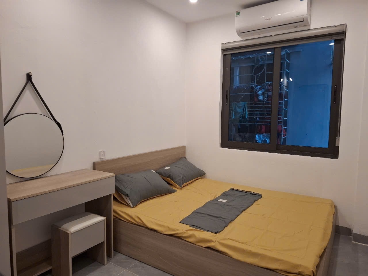Phòng trọ Studio 16.8m2 tại HANOI Apartment Xuân Đỉnh - Cầu Giấy - Phòng ngủ