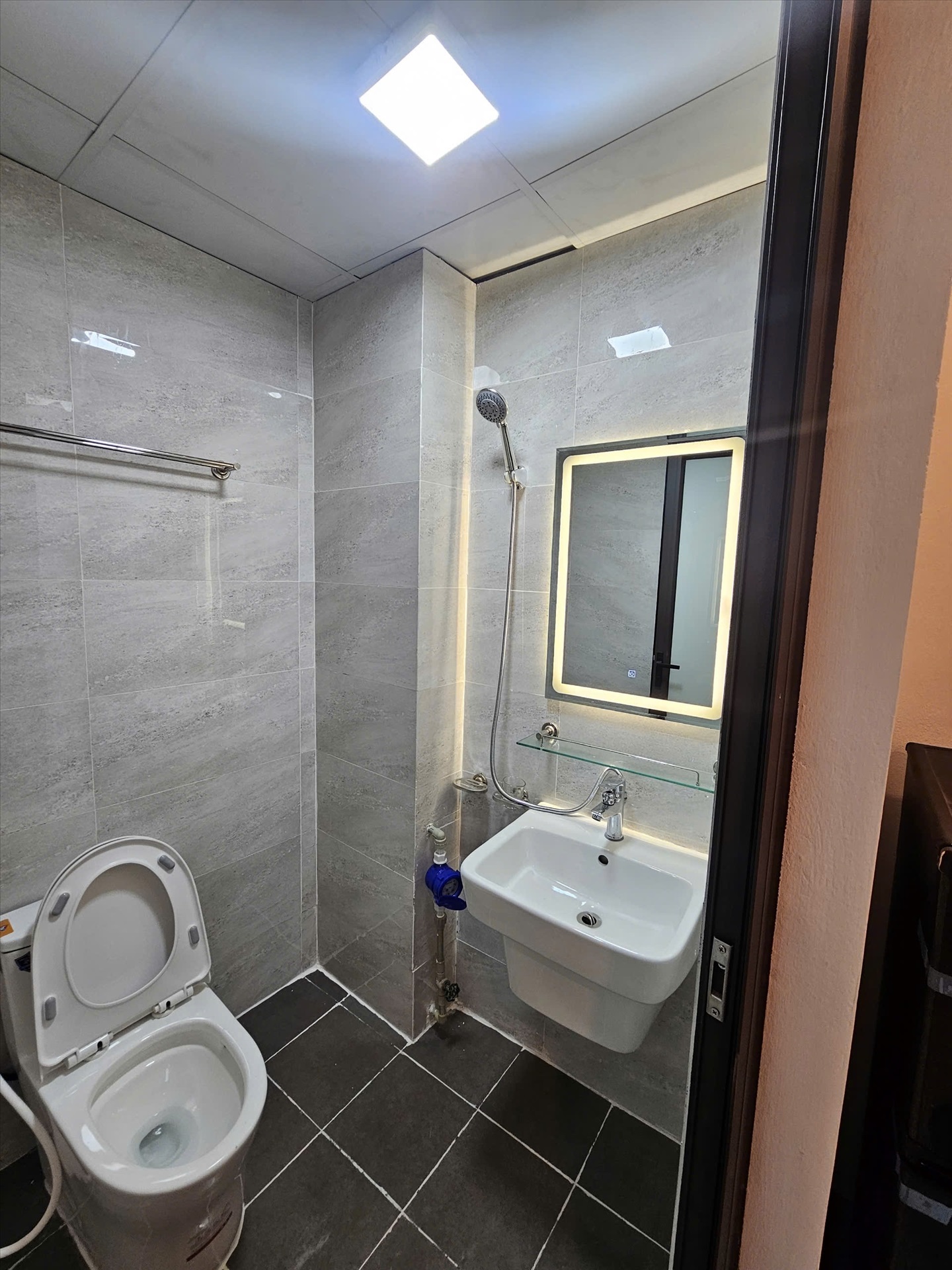 Phòng trọ Studio 16.8m2 tại HANOI Apartment Xuân Đỉnh - Cầu Giấy - Phòng tắm