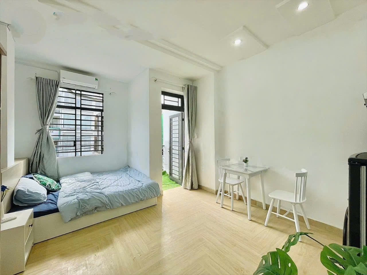 Phòng trọ Studio 40m2 tại GS House Chu Văn An - Bình Thạnh - Phòng ngủ