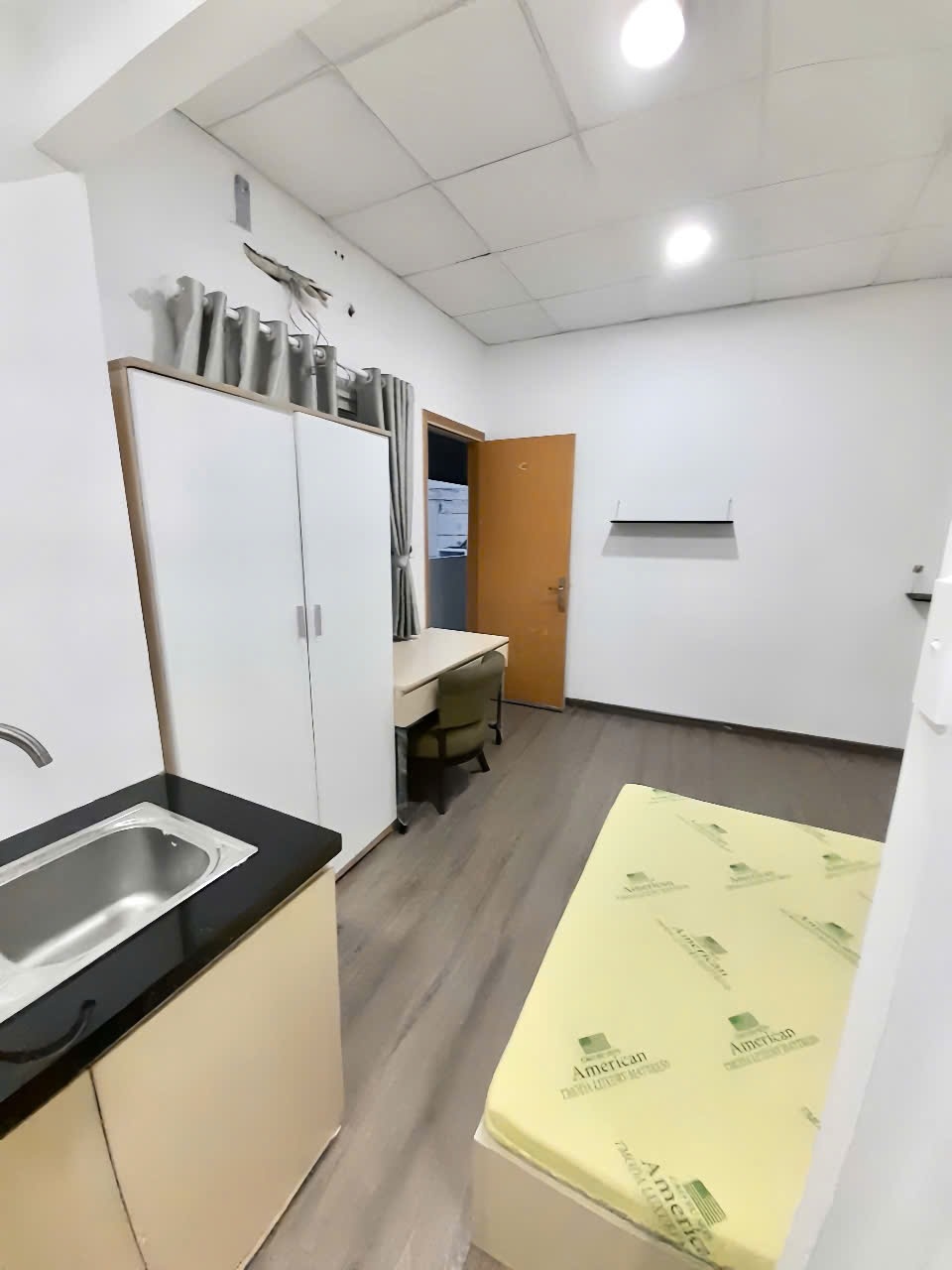 Phòng trọ Studio 20m2 tại Happy Home Điên Biên Phủ - Bình Thạnh - Phòng bếp