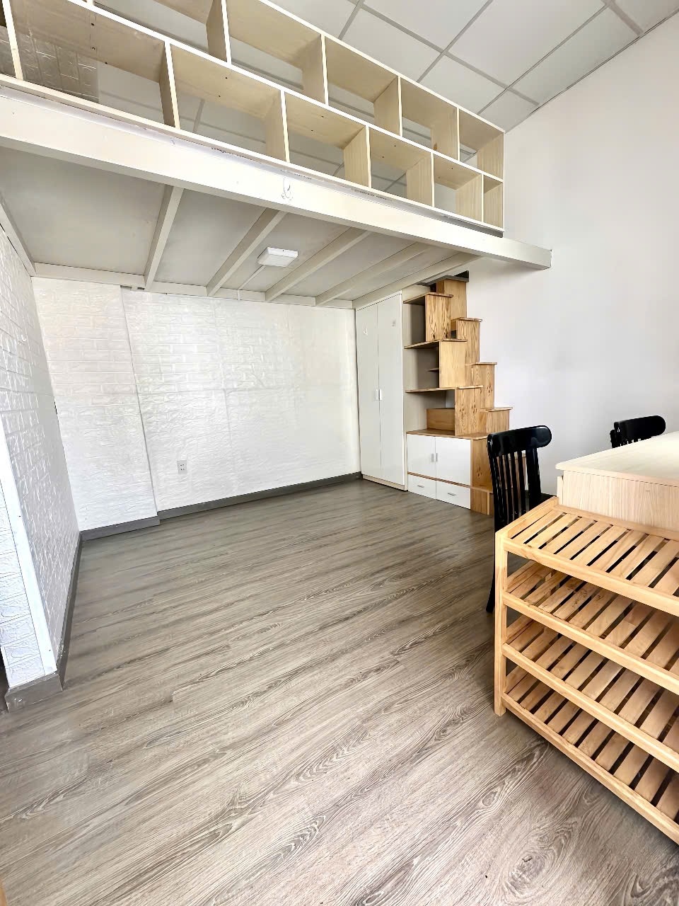 Phòng trọ Duplex 26m2 tại Happy Home Điên Biên Phủ - Bình Thạnh - Phòng khách