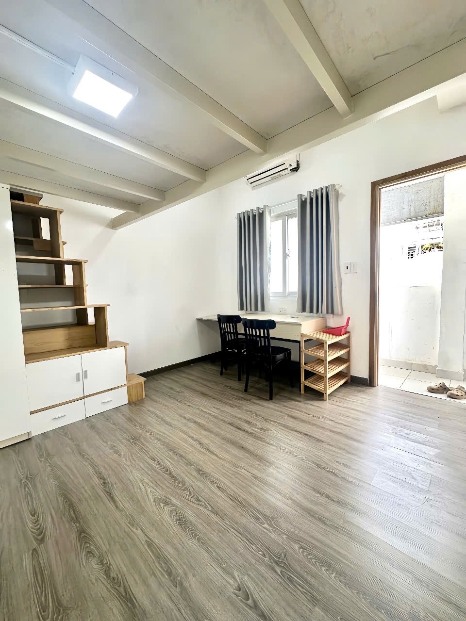 Phòng trọ Duplex 26m2 tại Happy Home Điên Biên Phủ - Bình Thạnh - Phòng khách