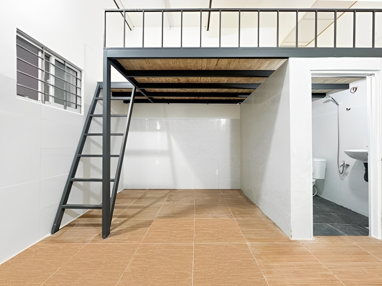 Phòng trọ Duplex 24m2 tại PTC House  Đường 339 - Quận 9 - Phòng khách