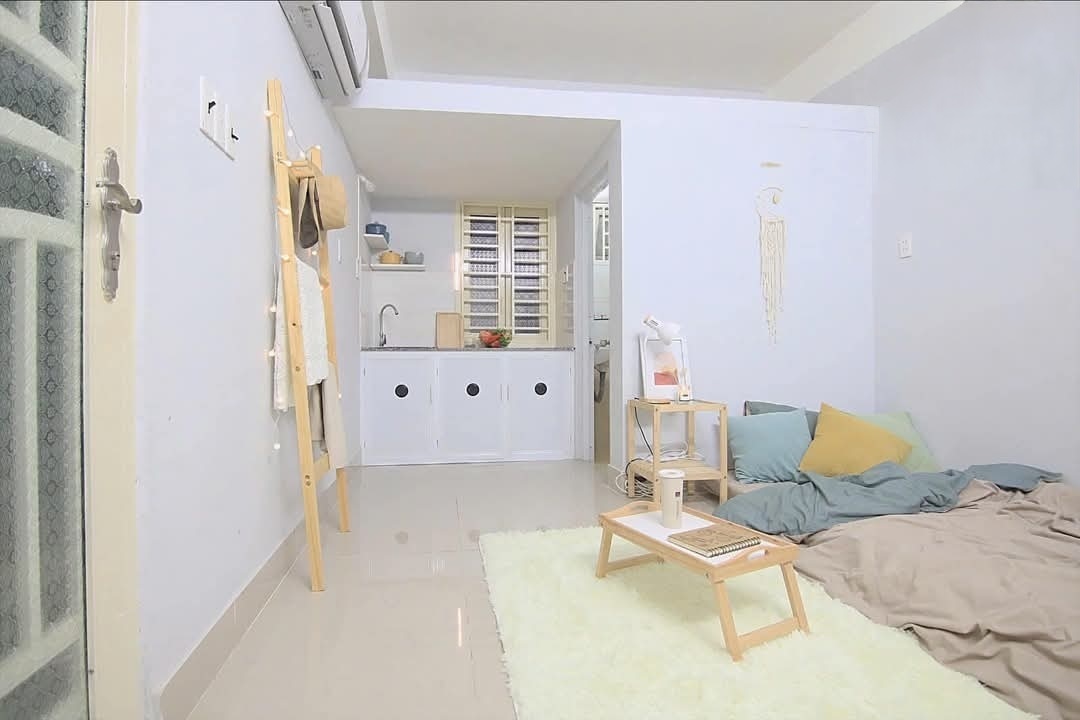 Phòng trọ Studio 22m2 tại LightHouse Nguyễn Văn Đậu - Bình Thạnh - Phòng bếp