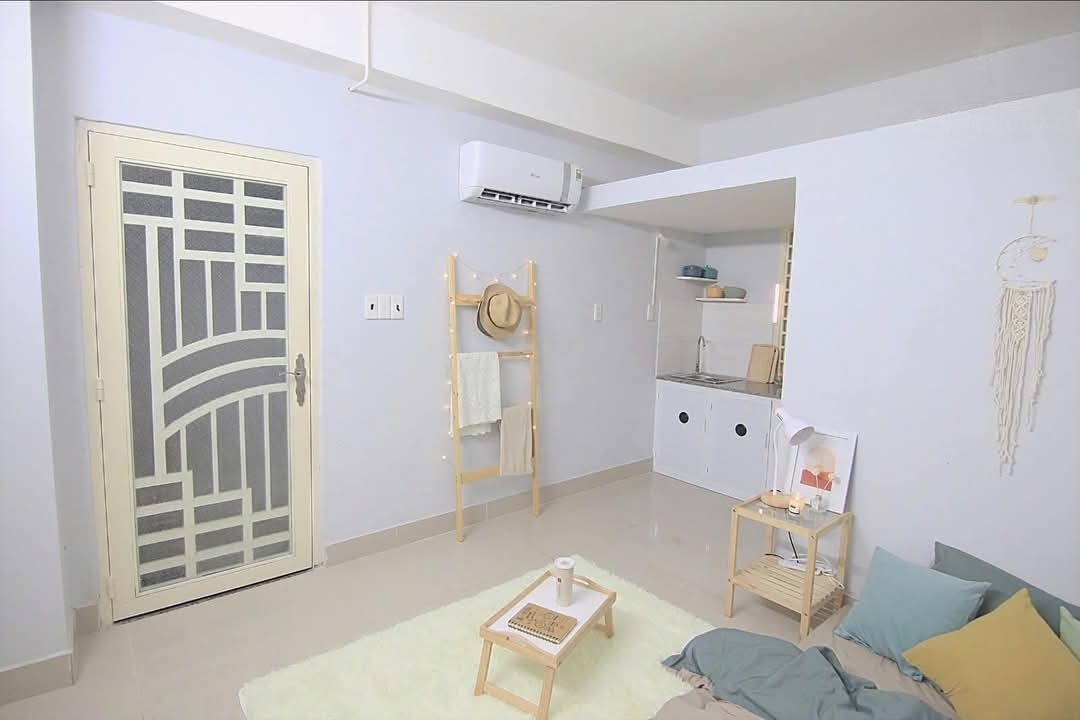 Phòng trọ Studio 22m2 tại LightHouse Nguyễn Văn Đậu - Bình Thạnh - Phòng khách