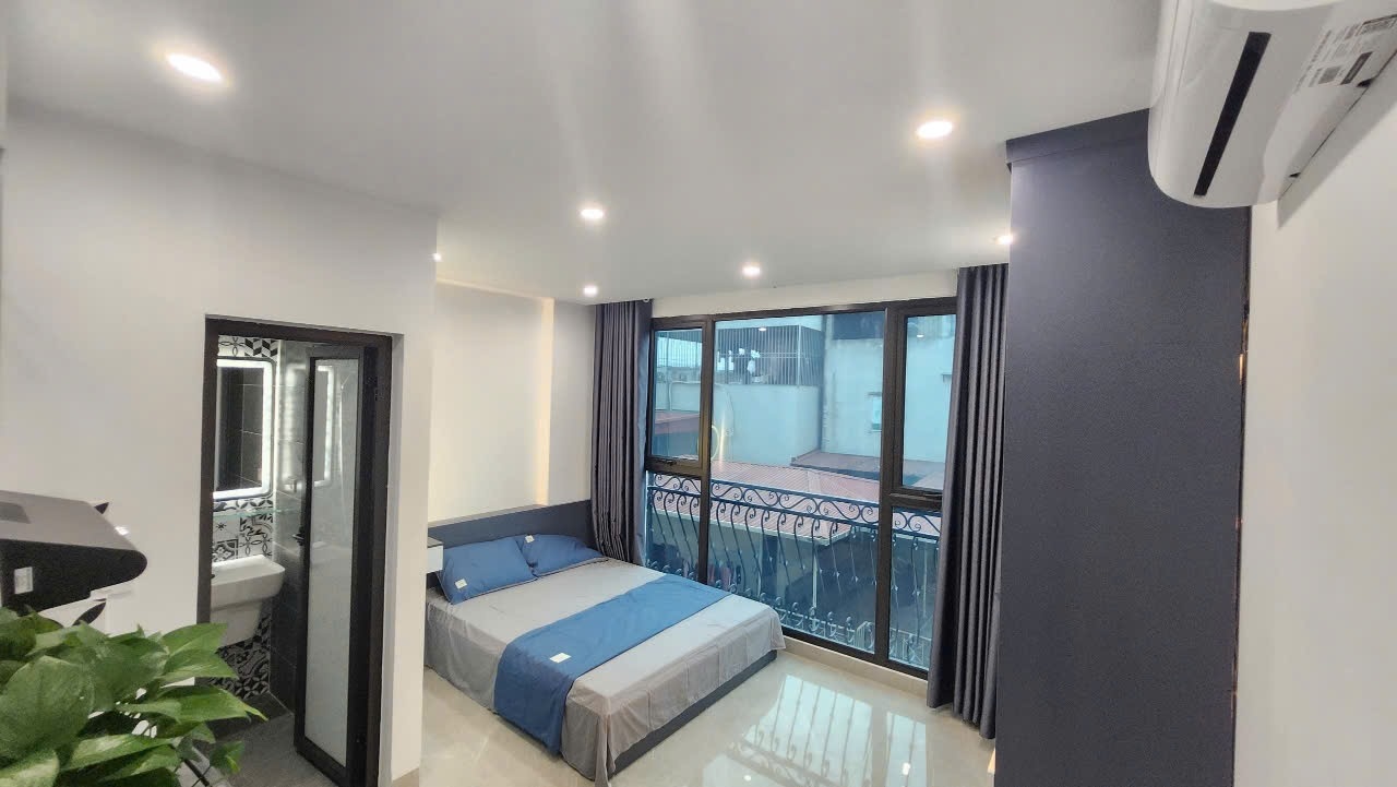 Phòng trọ Studio 20m2 tại HANOI APARTMENT Dịch Vọng - Cầu Giấy - Phòng khách