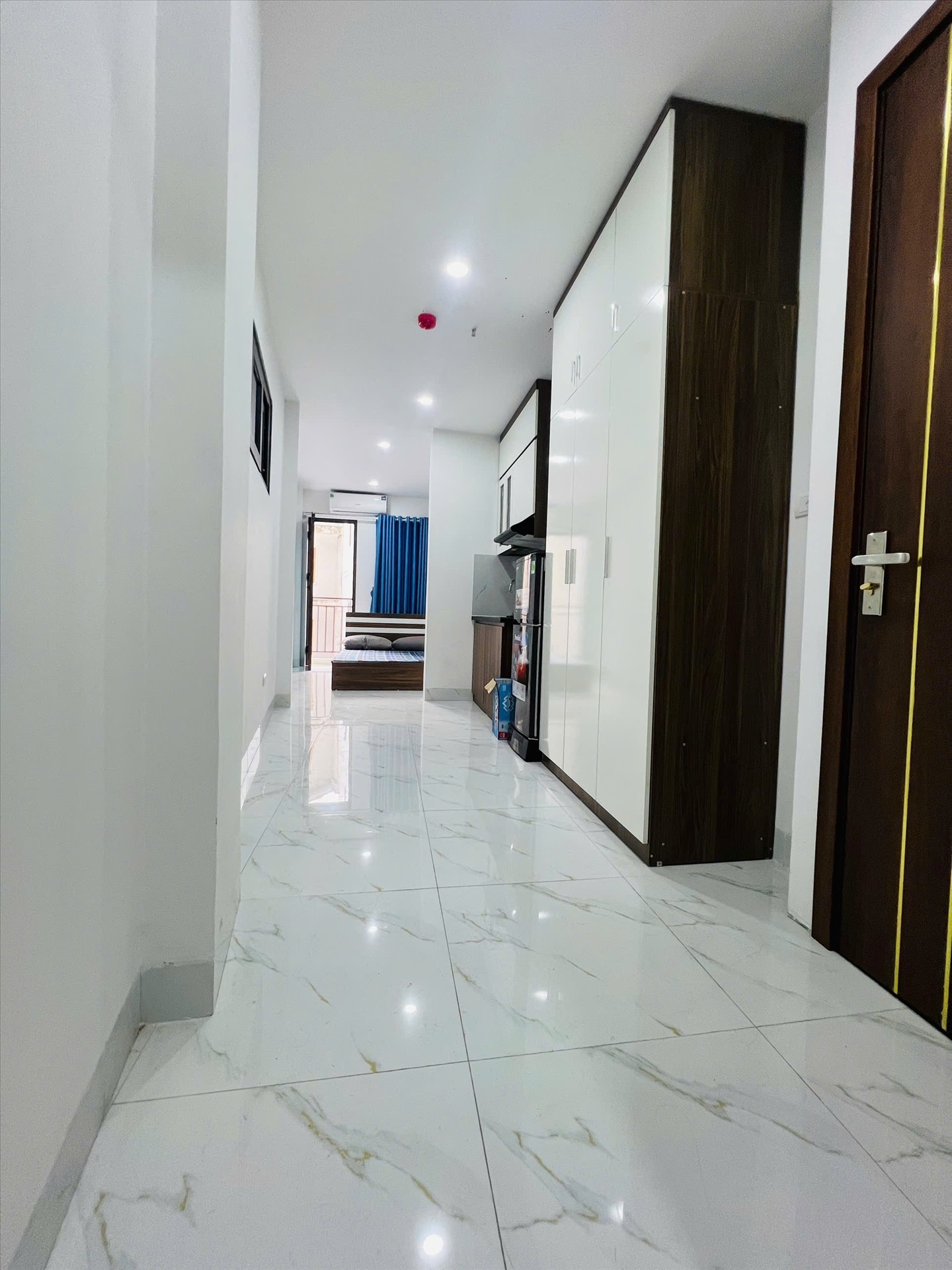 Phòng trọ Studio 15.7m2 tại TA Apartment Mỹ Đình - Nam Từ Liêm - Phòng khách