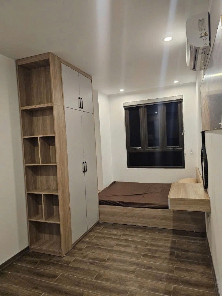 Phòng trọ Studio 18.2m2 tại HANOI Apartment Phú Mỹ - Nam Từ Liêm - Phòng ngủ