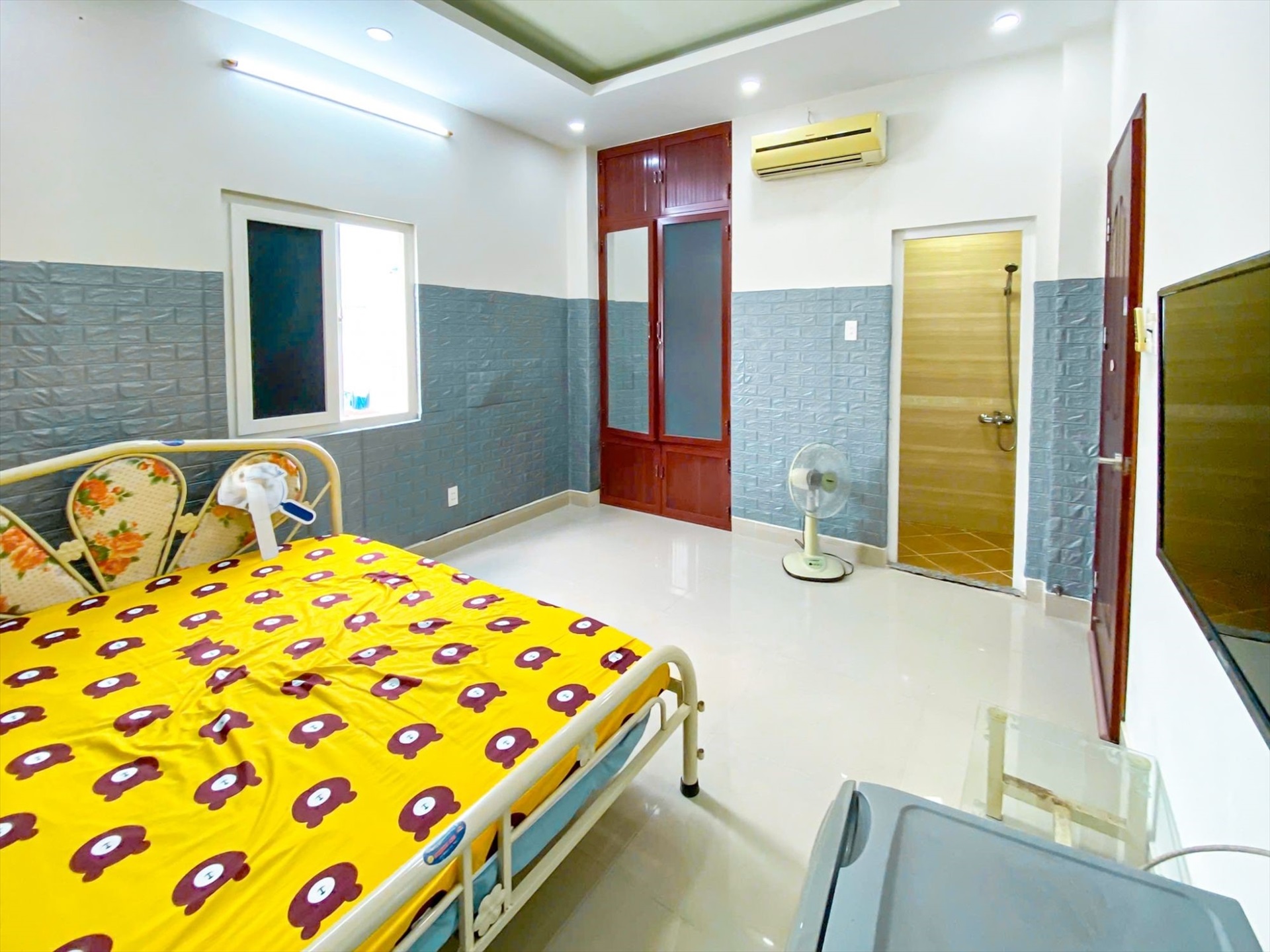 Phòng trọ Studio 22m2 tại CT Home Dương Bá Trạc - Quận 8 - Phòng ngủ