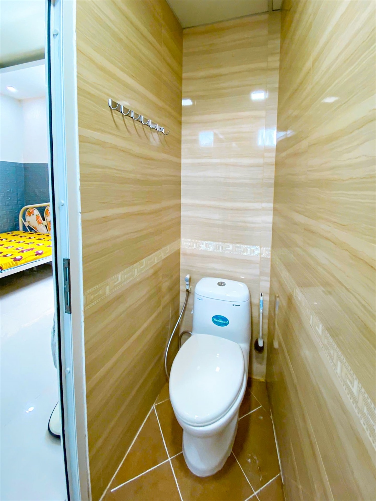 Phòng trọ Studio 22m2 tại CT Home Dương Bá Trạc - Quận 8 - Phòng tắm
