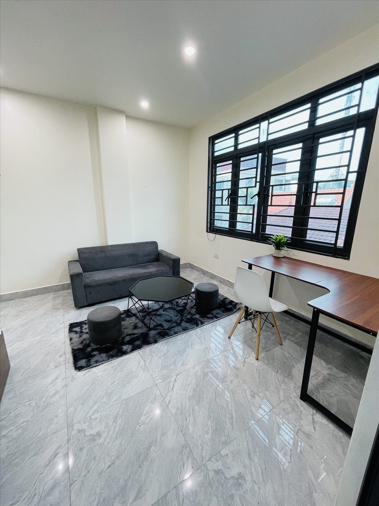 Phòng trọ 1 Phòng ngủ 24m2 tại 88 House Phú Diễn - Bắc Từ Liêm - Phòng khách