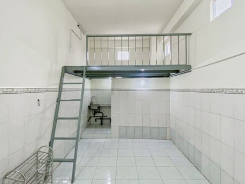 Phòng trọ Duplex 25m2 tại PT Home Đường Số 1 - Bình Tân - Phòng khách