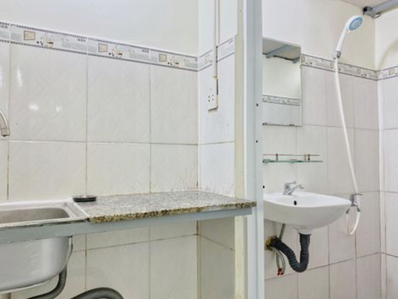 Phòng trọ Studio 13m2 tại PT Home Đường Số 1 - Bình Tân - Phòng tắm