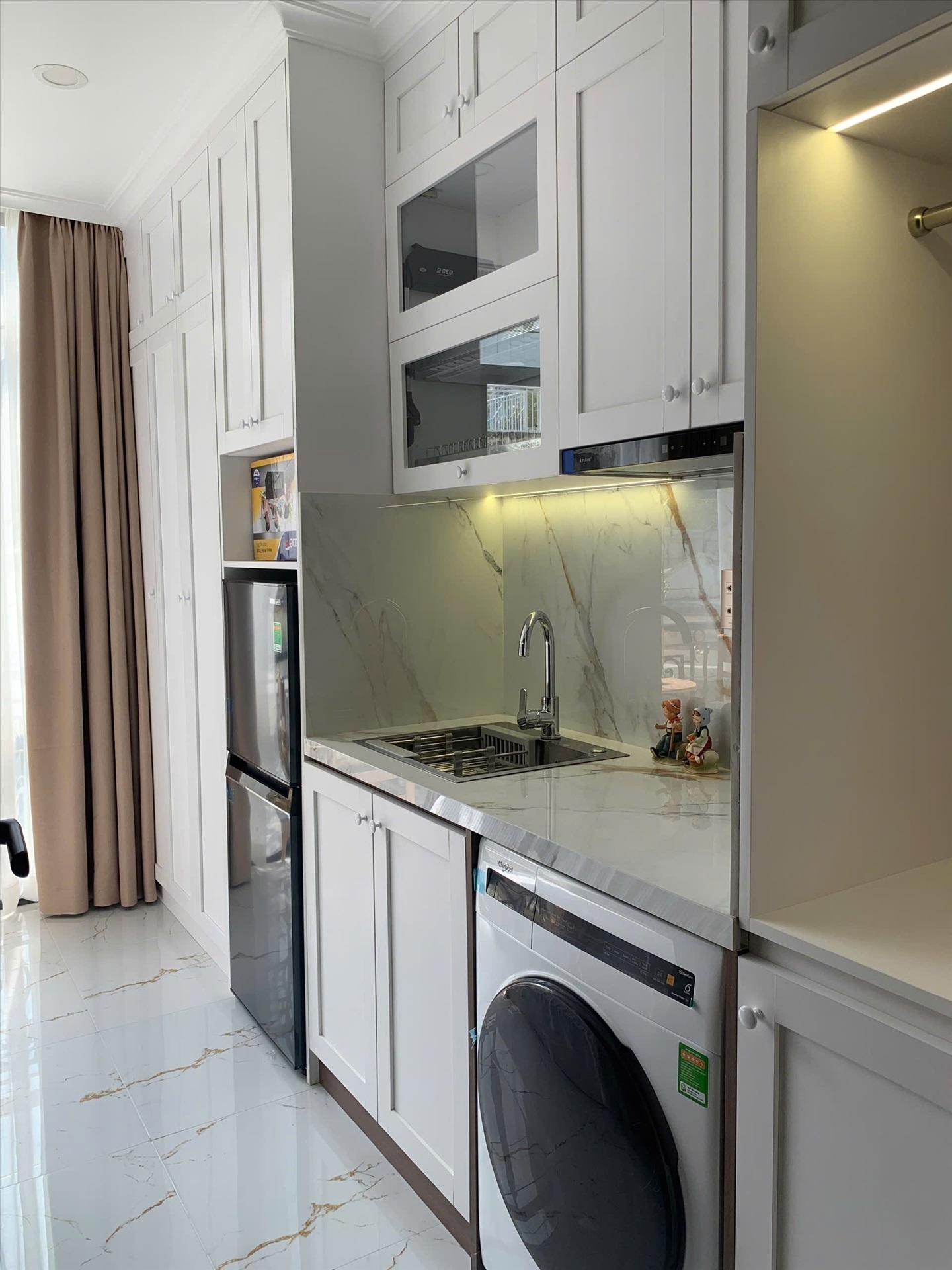 Phòng trọ Studio 30m2 tại BN House Võ Duy Ninh - Bình Thạnh  - Phòng bếp
