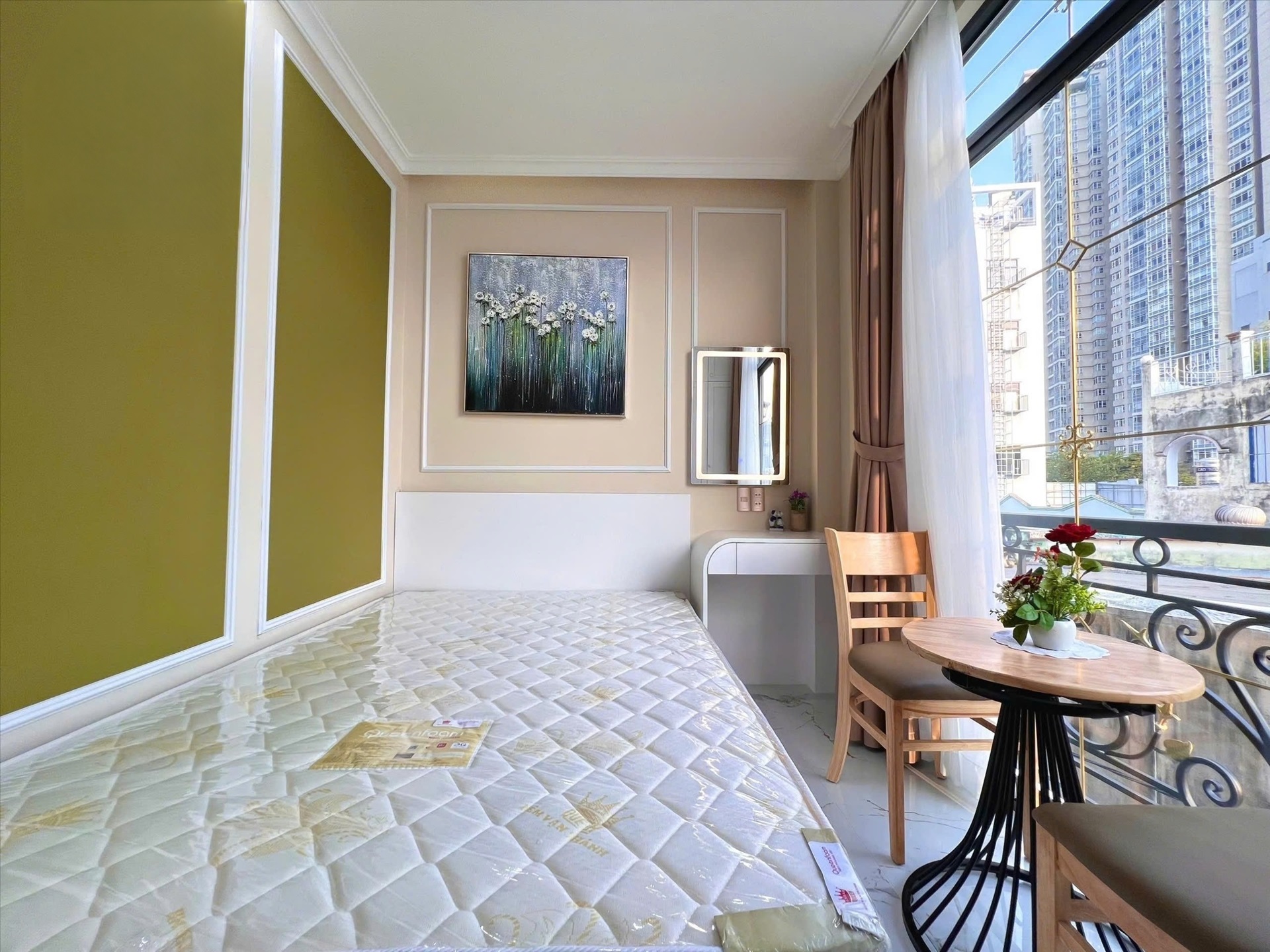 Phòng trọ Studio 30m2 tại BN House Võ Duy Ninh - Bình Thạnh  - Phòng ngủ