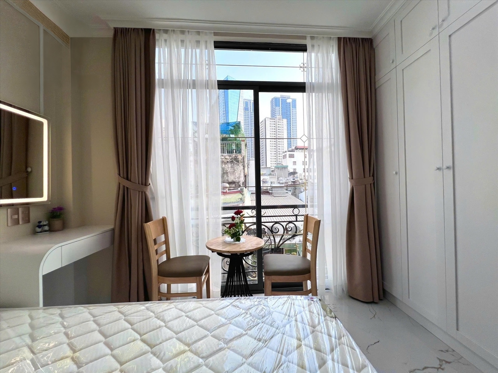 Phòng trọ Studio 30m2 tại BN House Võ Duy Ninh - Bình Thạnh  - Phòng khách